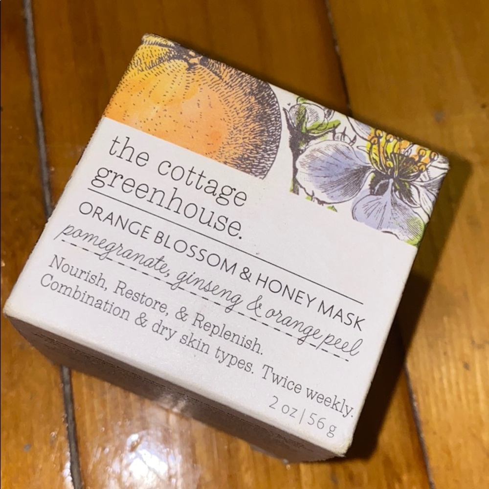 orange blossom and honey mask